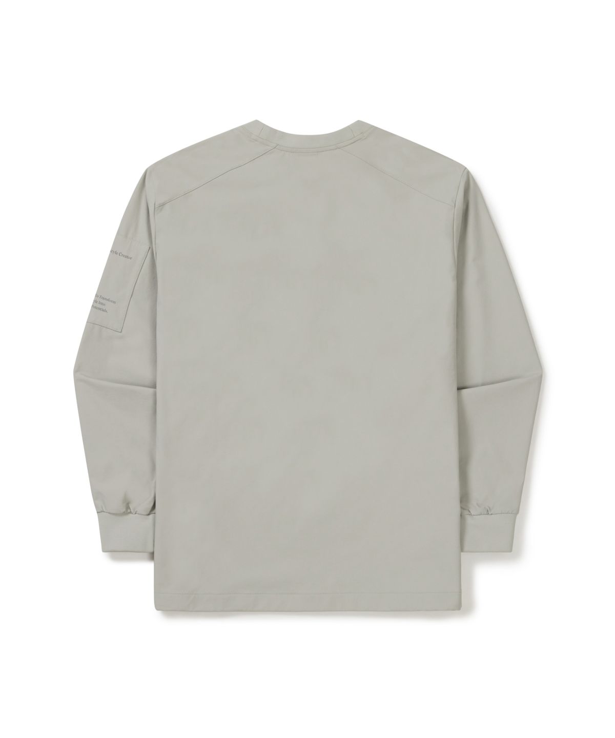 스노우피크 어패럴(SNOWPEAK APPAREL) 라고 맨투맨 (S26SMTHT26) Light Gray