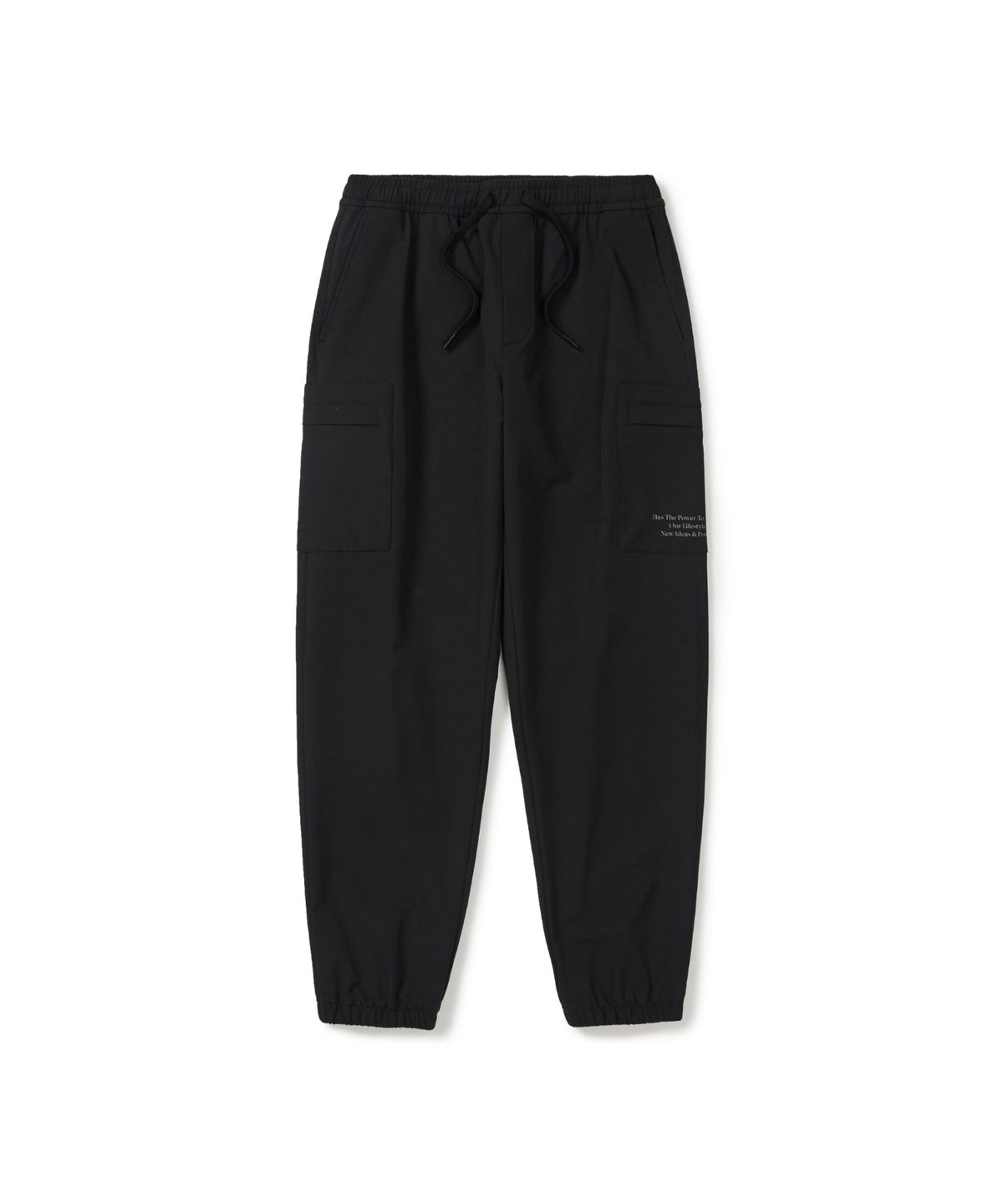 스노우피크 어패럴(SNOWPEAK APPAREL) 라고 카고 조거 팬츠 (S26SMTPT26) Black