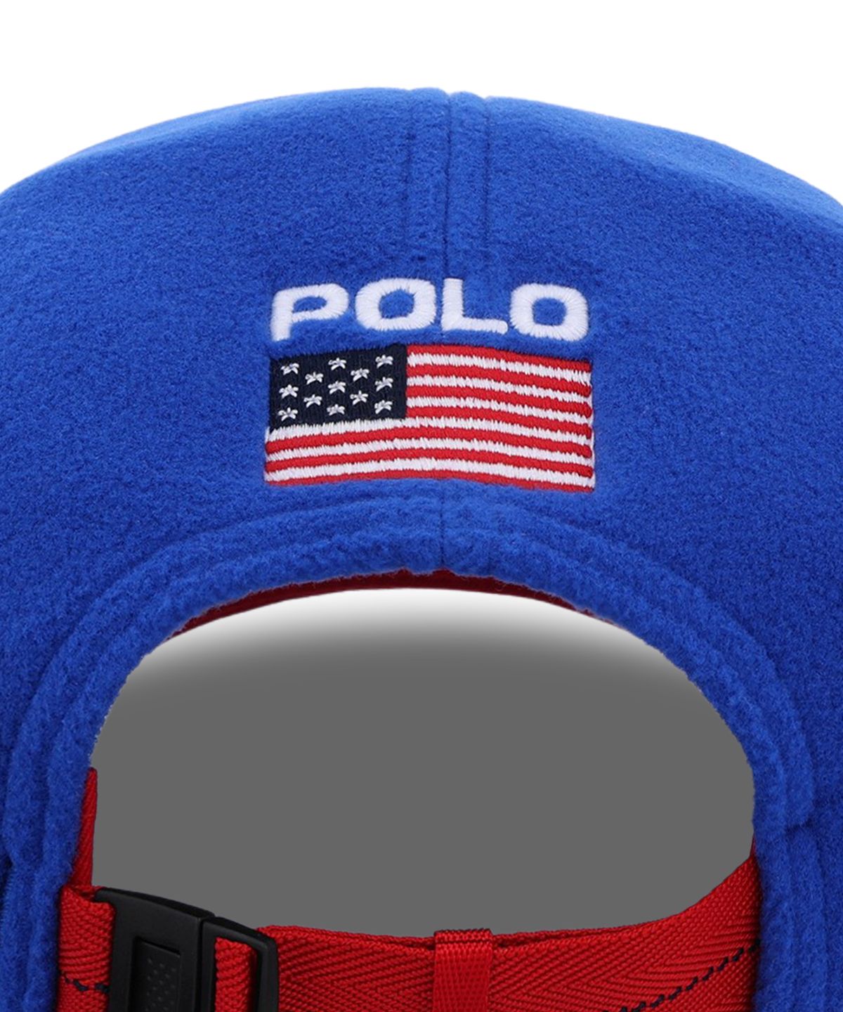 폴로 랄프 로렌(POLO RALPH LAUREN) 플래그 플리스 캡-블루