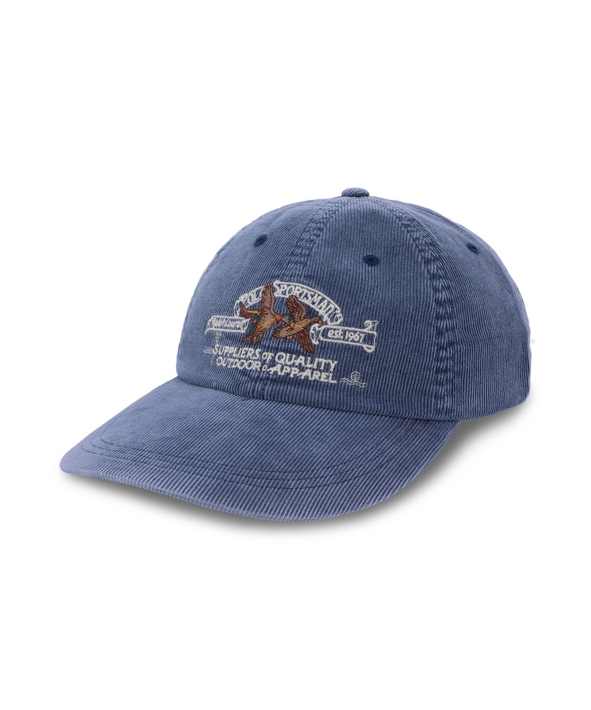 폴로 랄프 로렌(POLO RALPH LAUREN) 폴로 스포츠맨 코듀로이 캡-네이비