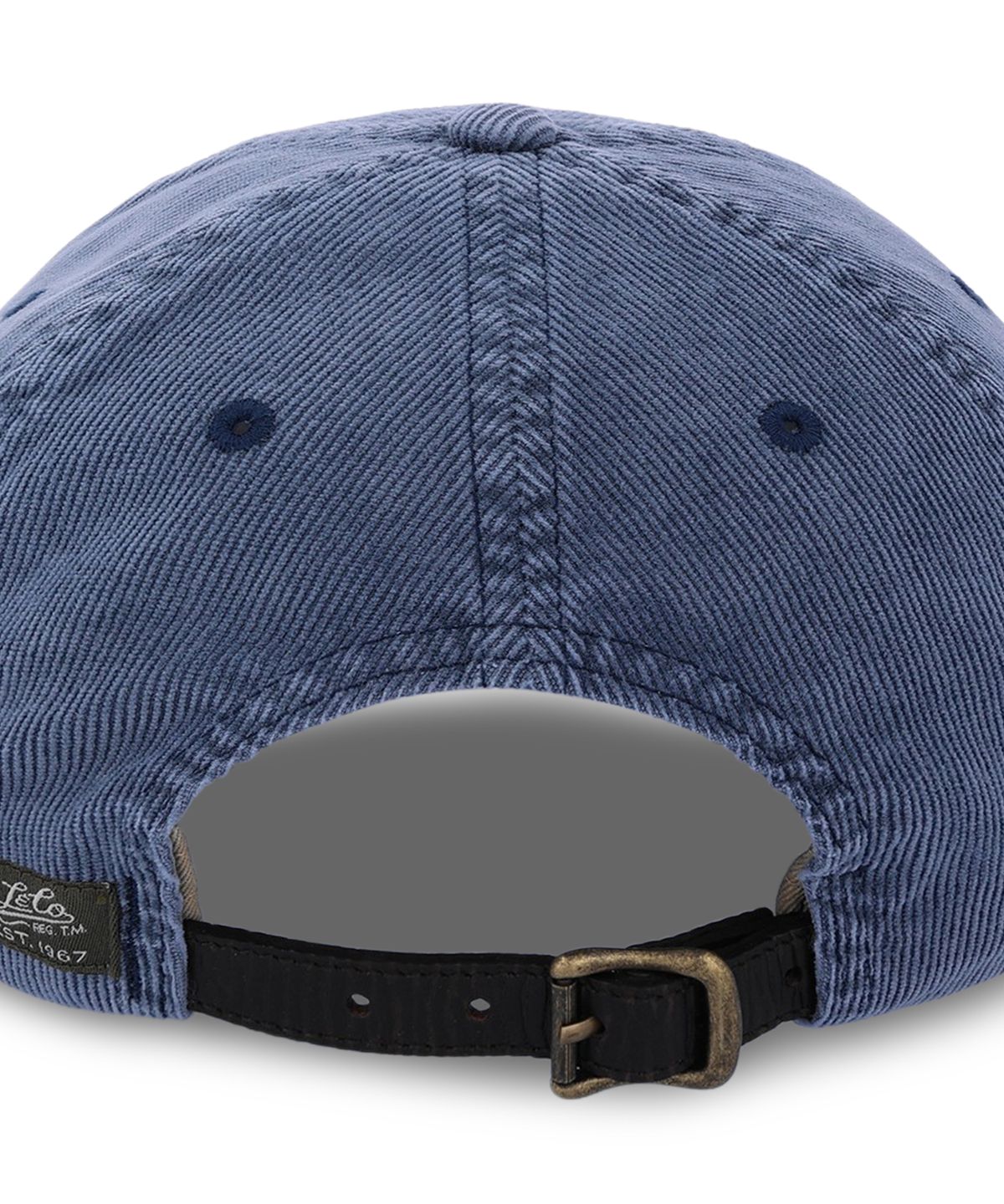 폴로 랄프 로렌(POLO RALPH LAUREN) 폴로 스포츠맨 코듀로이 캡-네이비