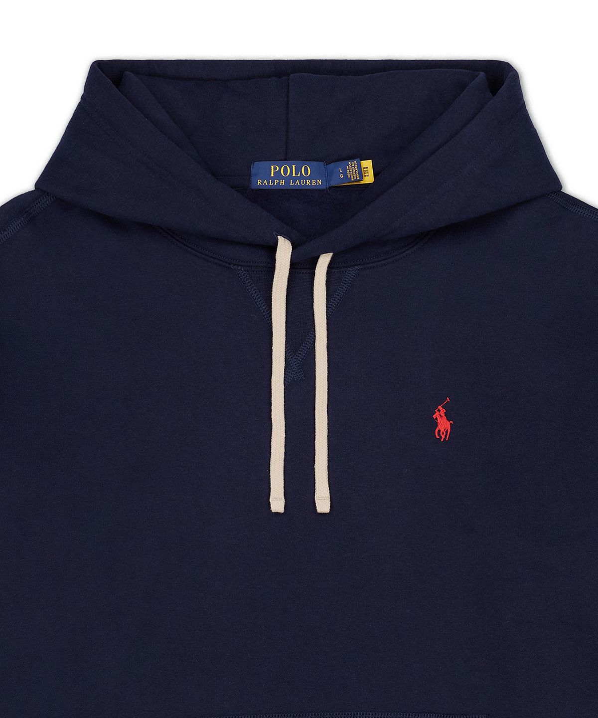 폴로 랄프 로렌(POLO RALPH LAUREN) RL 플리스 후디-네이비
