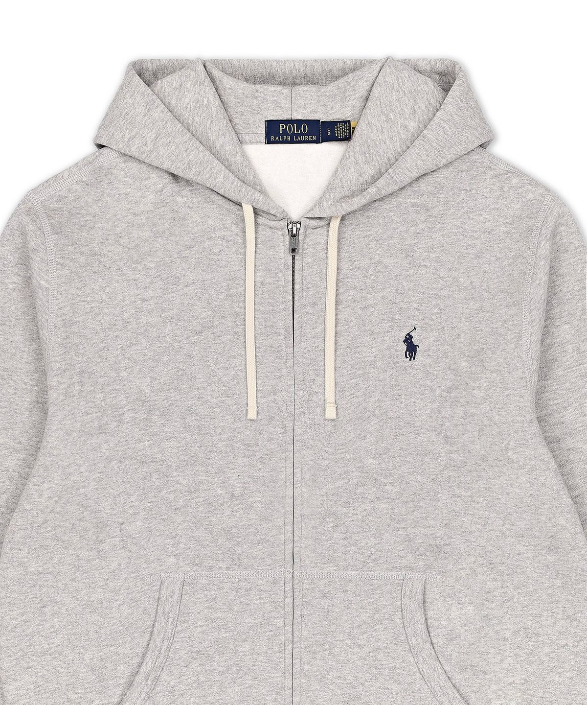폴로 랄프 로렌(POLO RALPH LAUREN) RL 플리스 후디-그레이