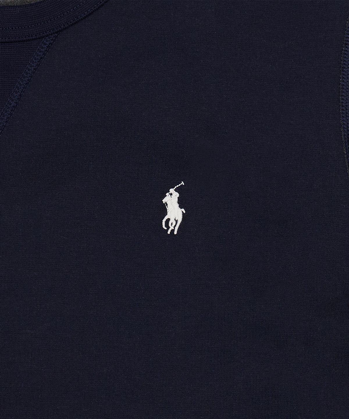폴로 랄프 로렌(POLO RALPH LAUREN) 더블 니트 스웨트셔츠-네이비