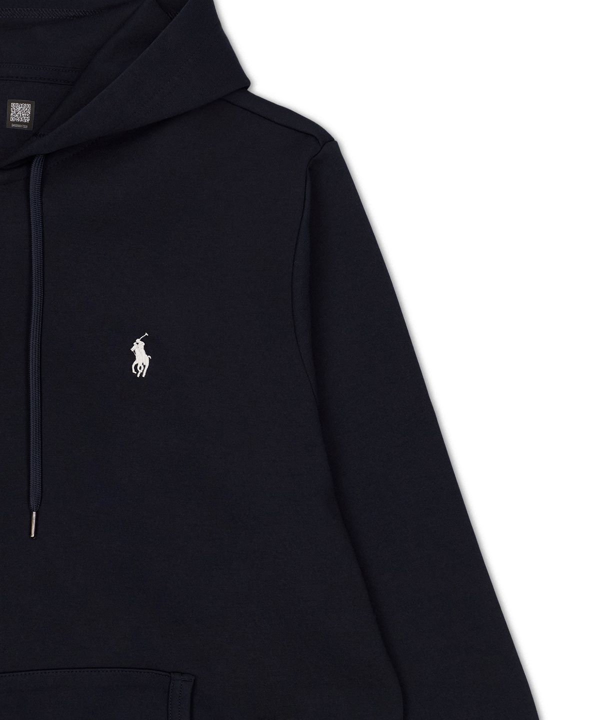폴로 랄프 로렌(POLO RALPH LAUREN) 더블 니트 풀 지퍼 후디-네이비