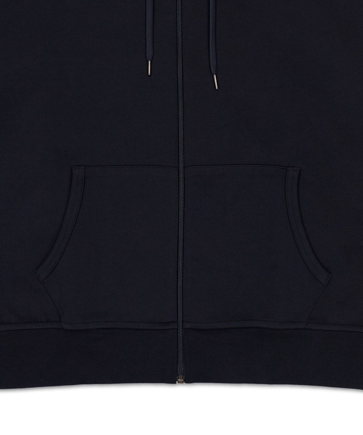 폴로 랄프 로렌(POLO RALPH LAUREN) 더블 니트 풀 지퍼 후디-네이비