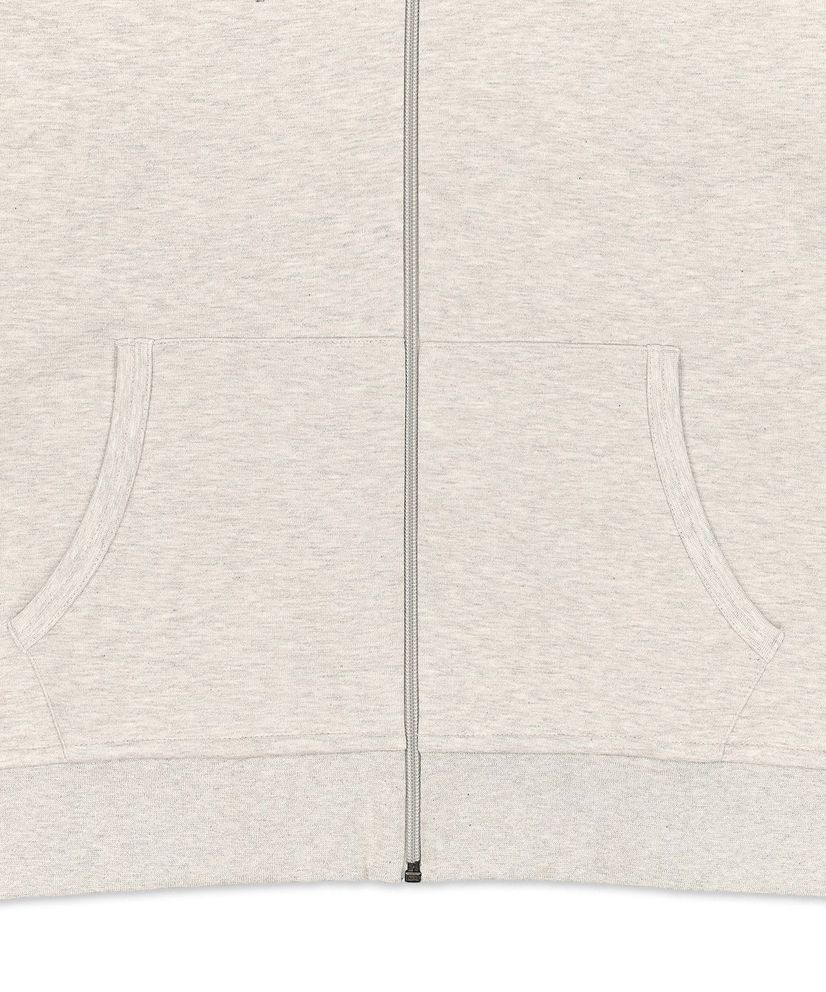 폴로 랄프 로렌(POLO RALPH LAUREN) 더블 니트 풀 지퍼 후디-그레이