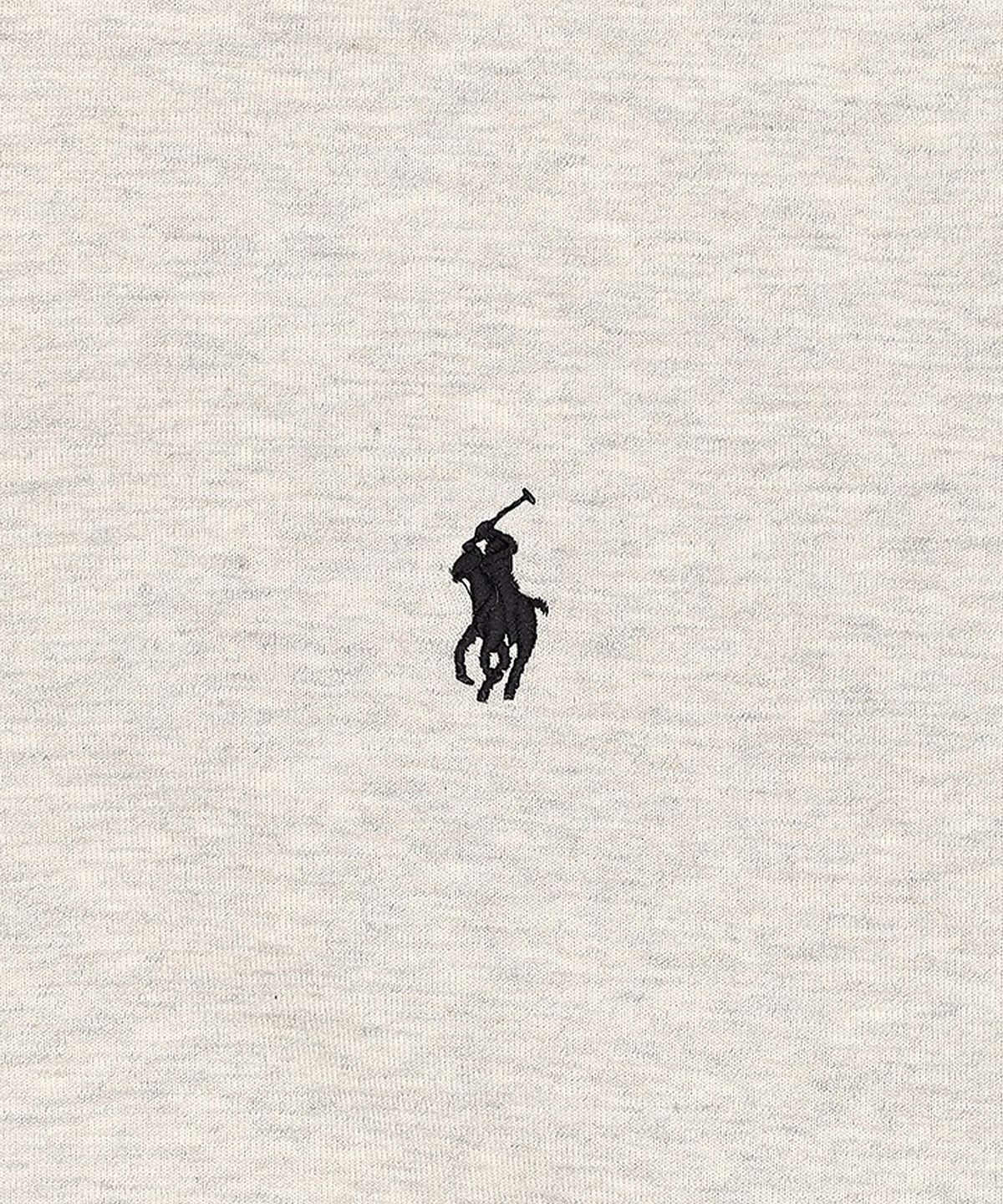 폴로 랄프 로렌(POLO RALPH LAUREN) 더블 니트 풀 지퍼 후디-그레이