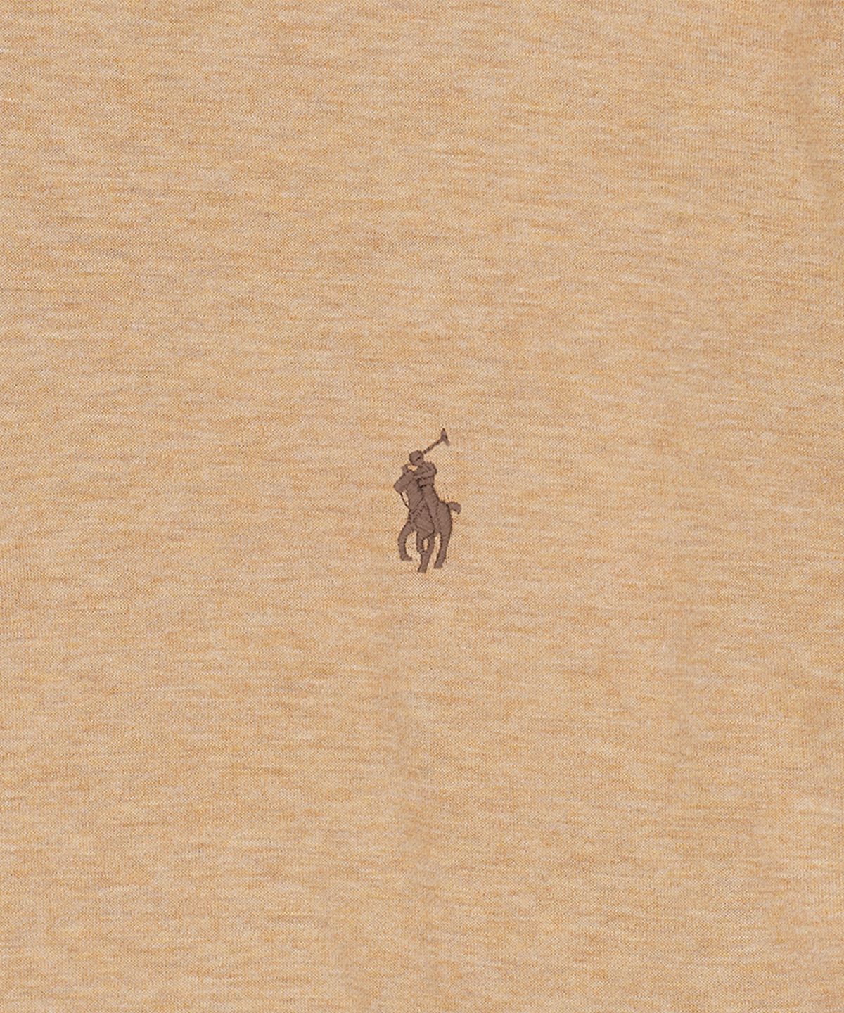 폴로 랄프 로렌(POLO RALPH LAUREN) 럭셔리 저지 쿼터 지퍼 풀오버-미디움 베이지