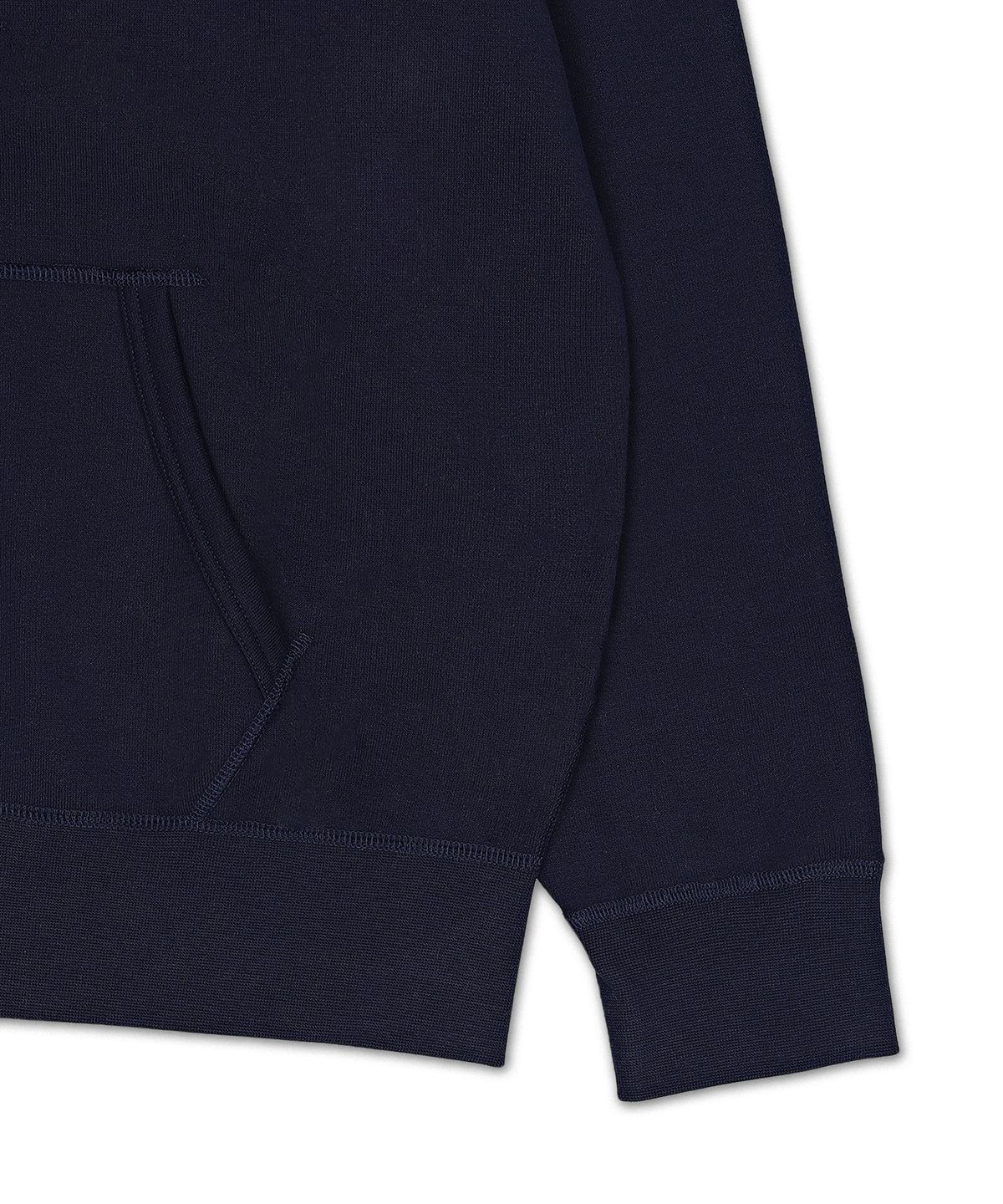 폴로 랄프 로렌(POLO RALPH LAUREN) RL 플리스 웨스턴 로고 후디-네이비