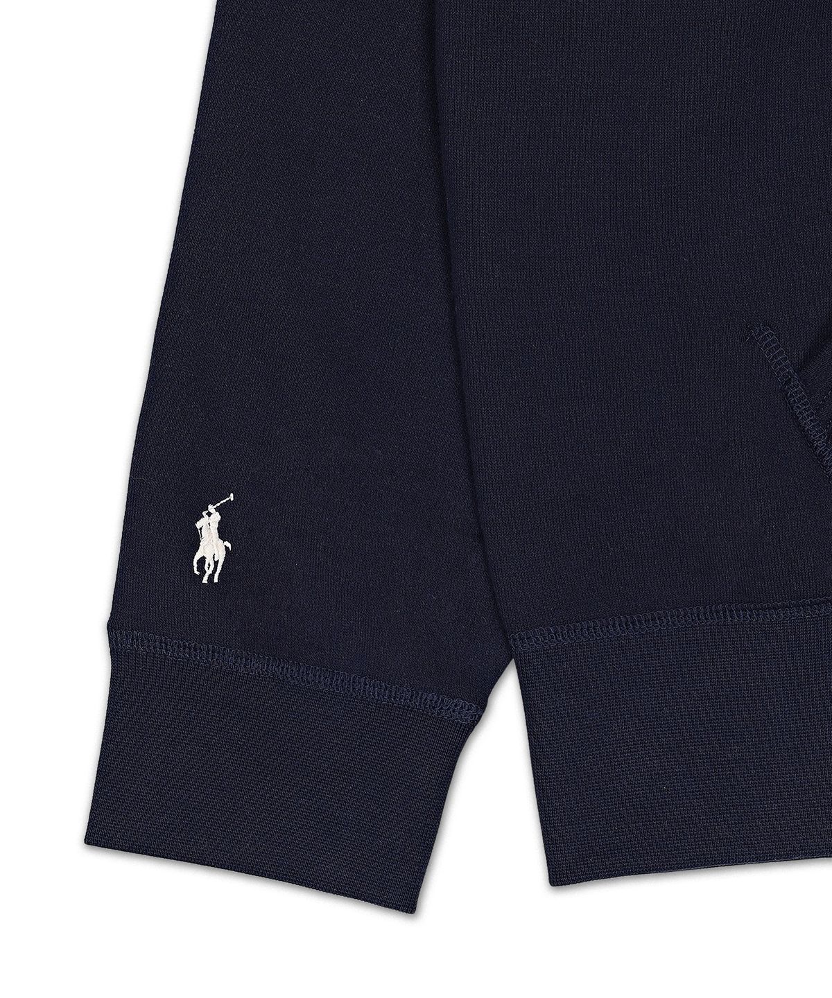 폴로 랄프 로렌(POLO RALPH LAUREN) RL 플리스 웨스턴 로고 후디-네이비
