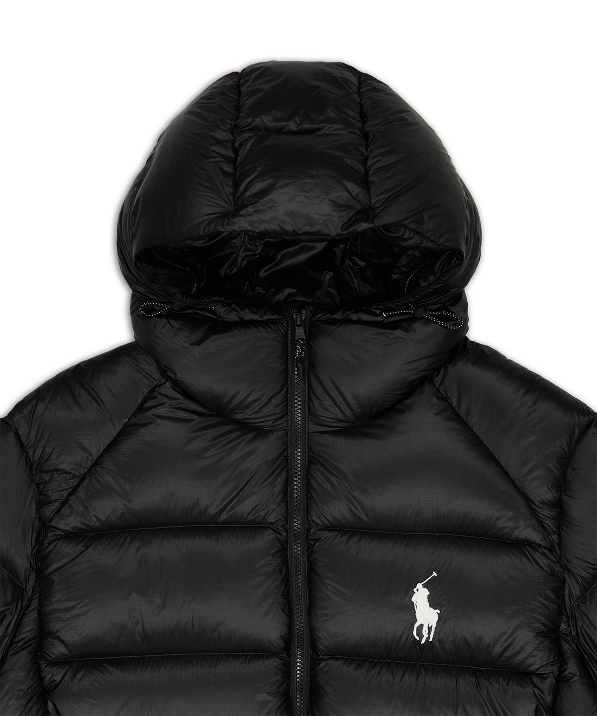 폴로 랄프 로렌(POLO RALPH LAUREN) 호손 플래그 다운 재킷-블랙