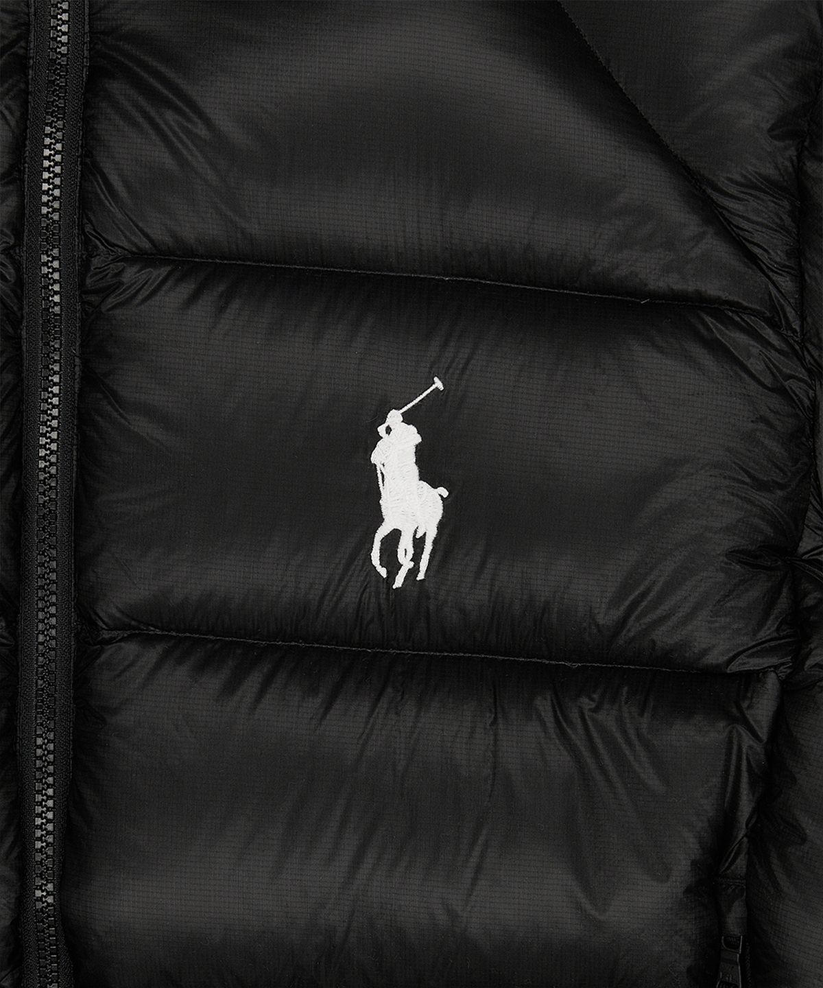 폴로 랄프 로렌(POLO RALPH LAUREN) 호손 플래그 다운 재킷-블랙