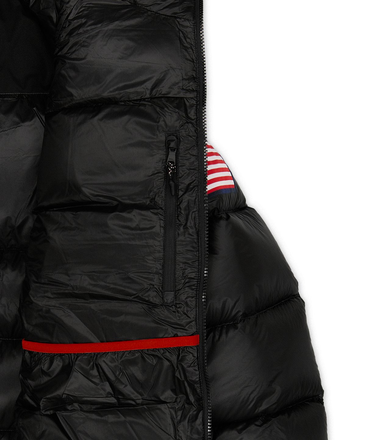 폴로 랄프 로렌(POLO RALPH LAUREN) 호손 플래그 다운 재킷-블랙
