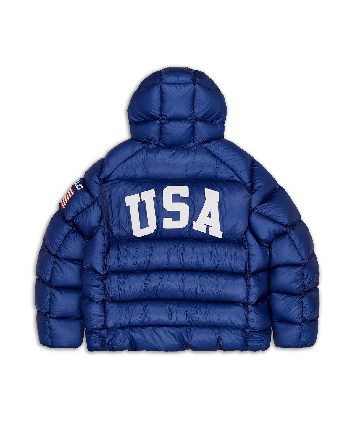 폴로 랄프 로렌(POLO RALPH LAUREN) 호손 플래그 다운 재킷-블루