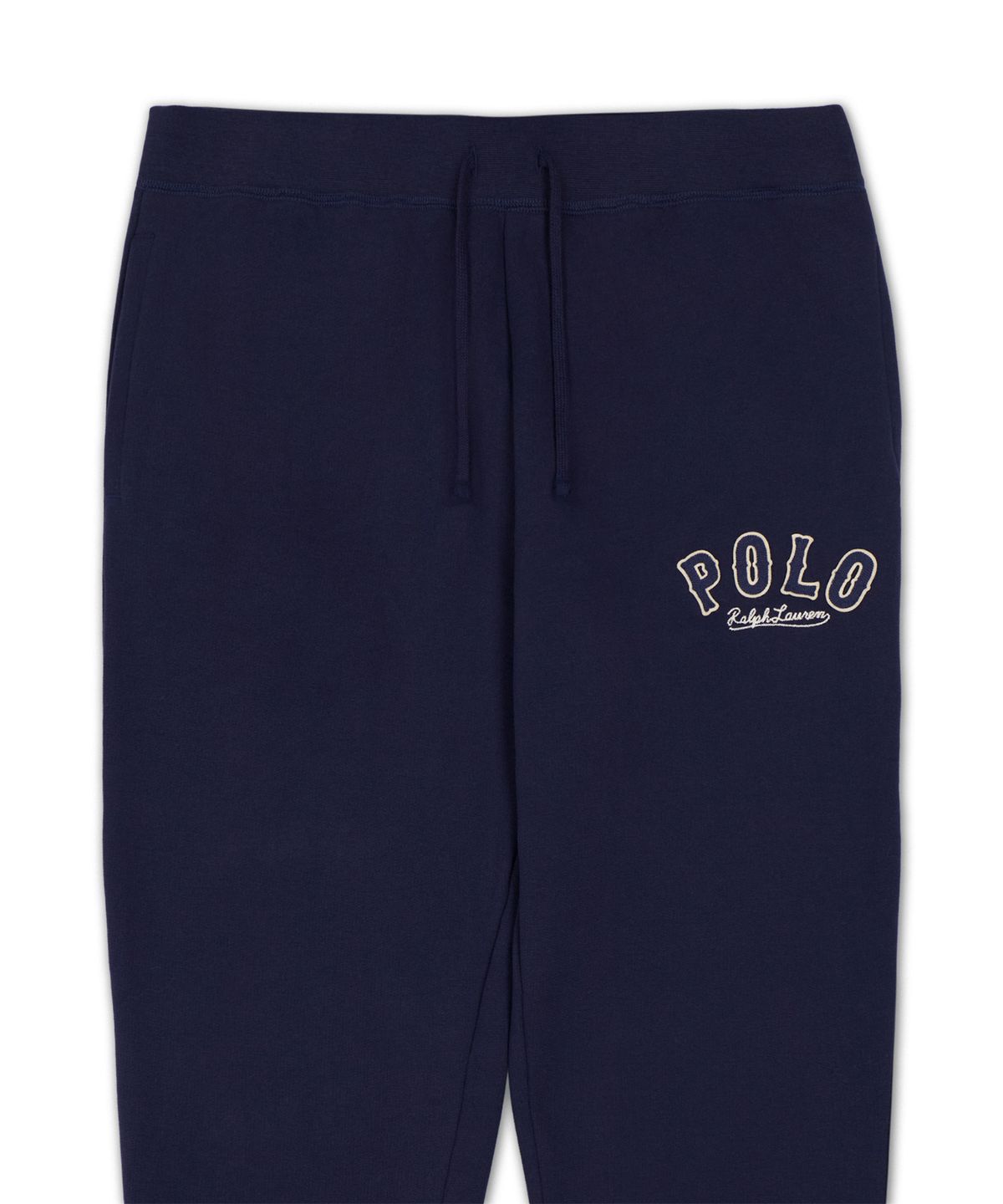 폴로 랄프 로렌(POLO RALPH LAUREN) RL 플리스 웨스턴 로고 조거 팬츠-네이비
