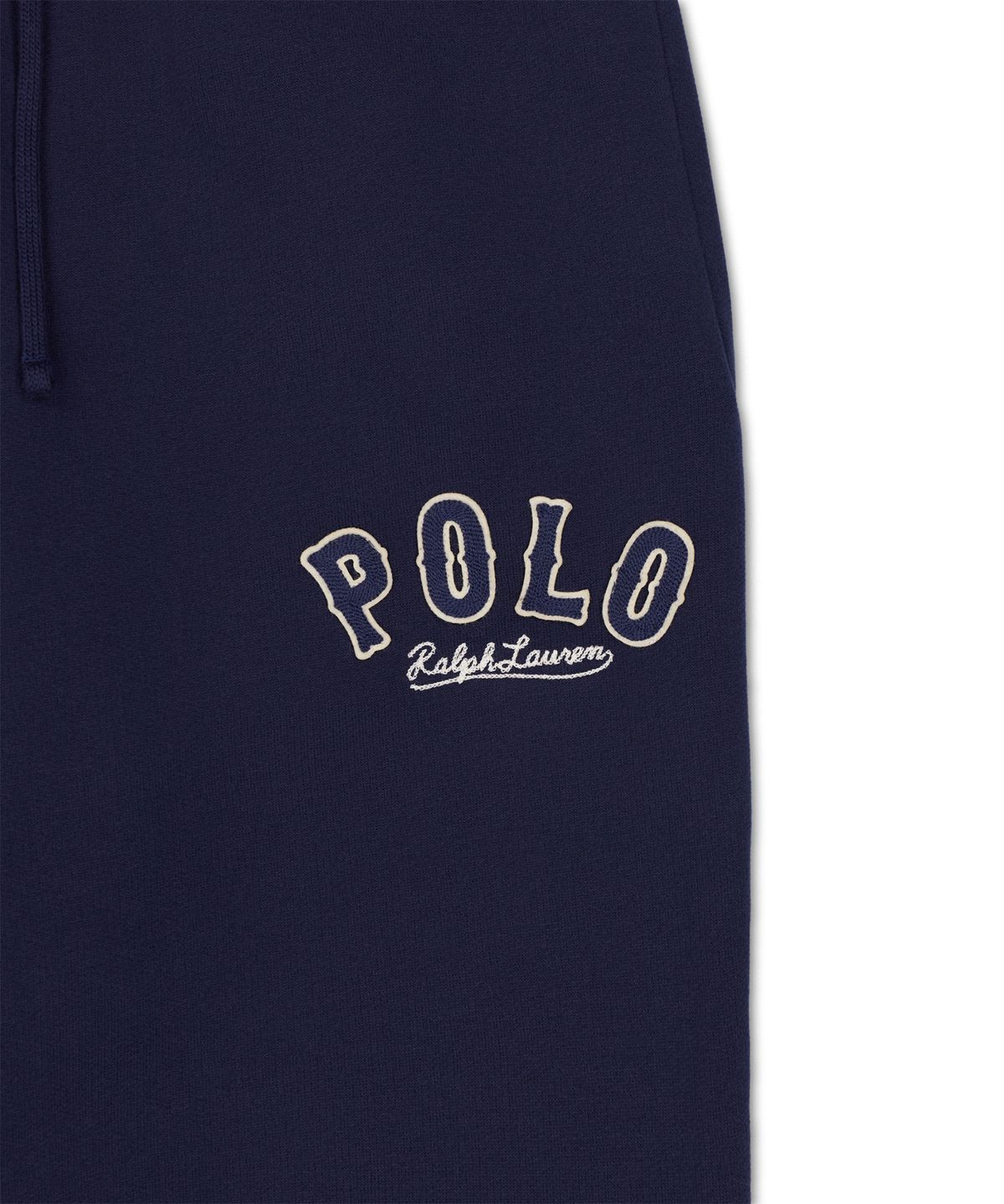 폴로 랄프 로렌(POLO RALPH LAUREN) RL 플리스 웨스턴 로고 조거 팬츠-네이비
