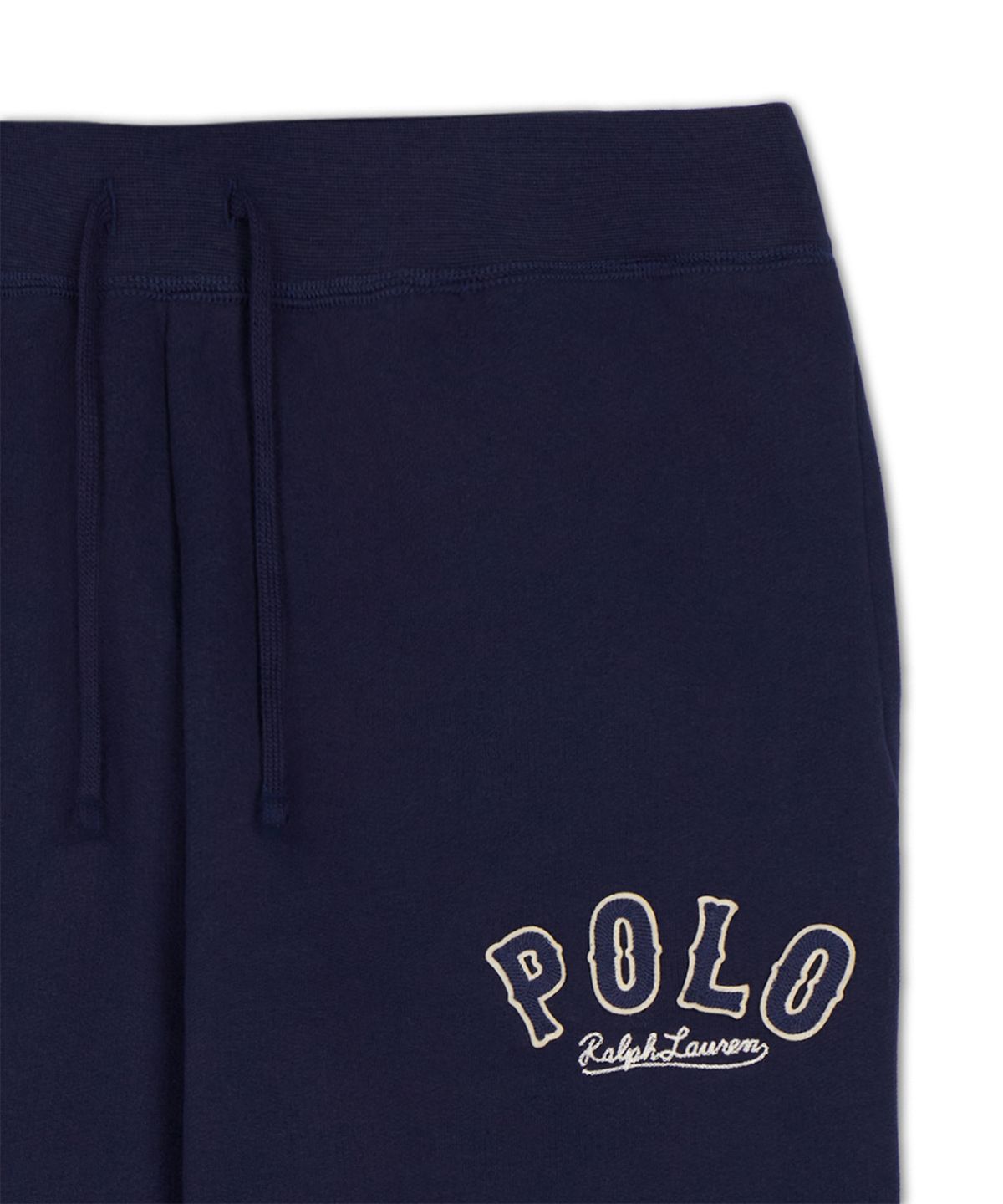 폴로 랄프 로렌(POLO RALPH LAUREN) RL 플리스 웨스턴 로고 조거 팬츠-네이비