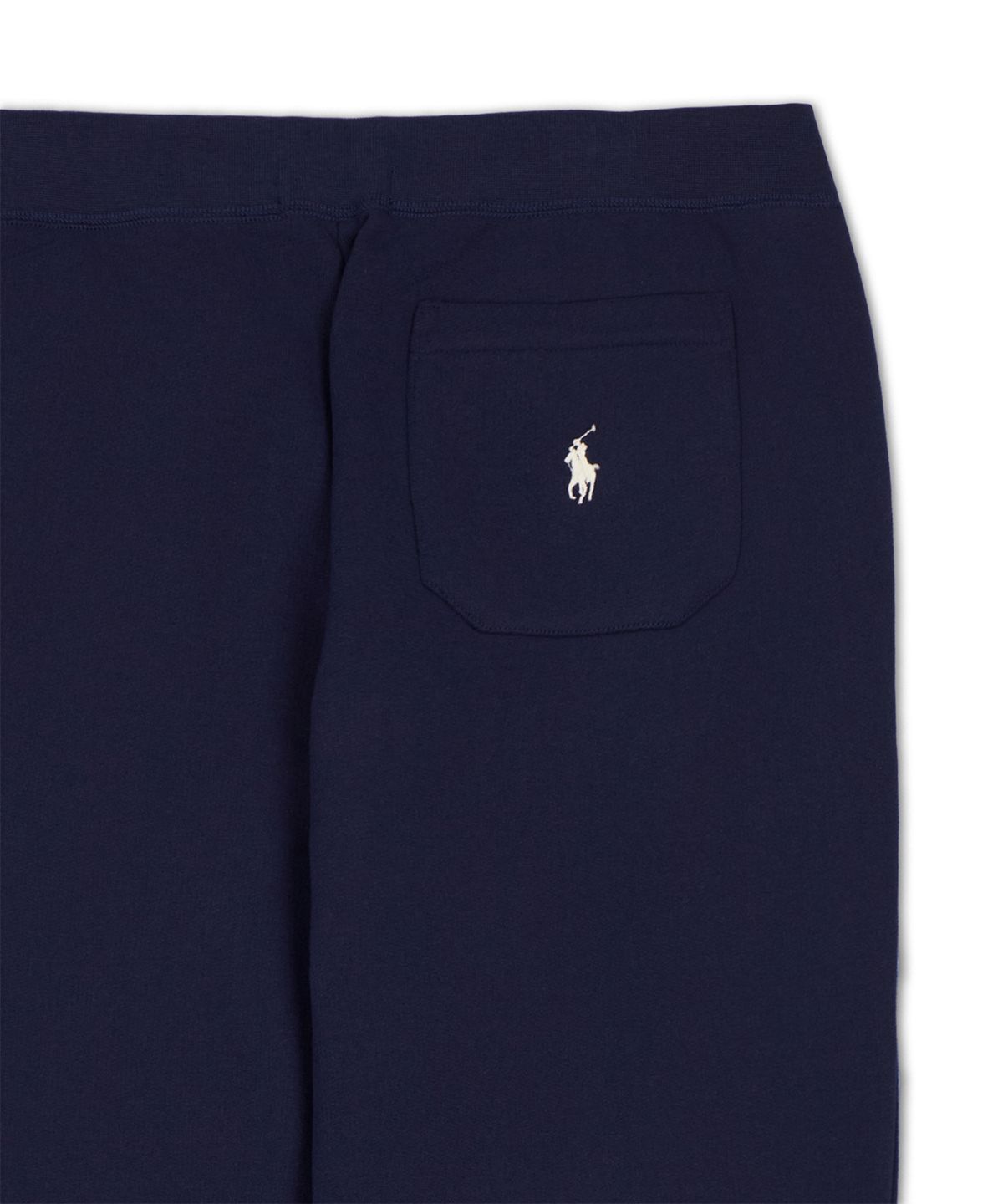 폴로 랄프 로렌(POLO RALPH LAUREN) RL 플리스 웨스턴 로고 조거 팬츠-네이비