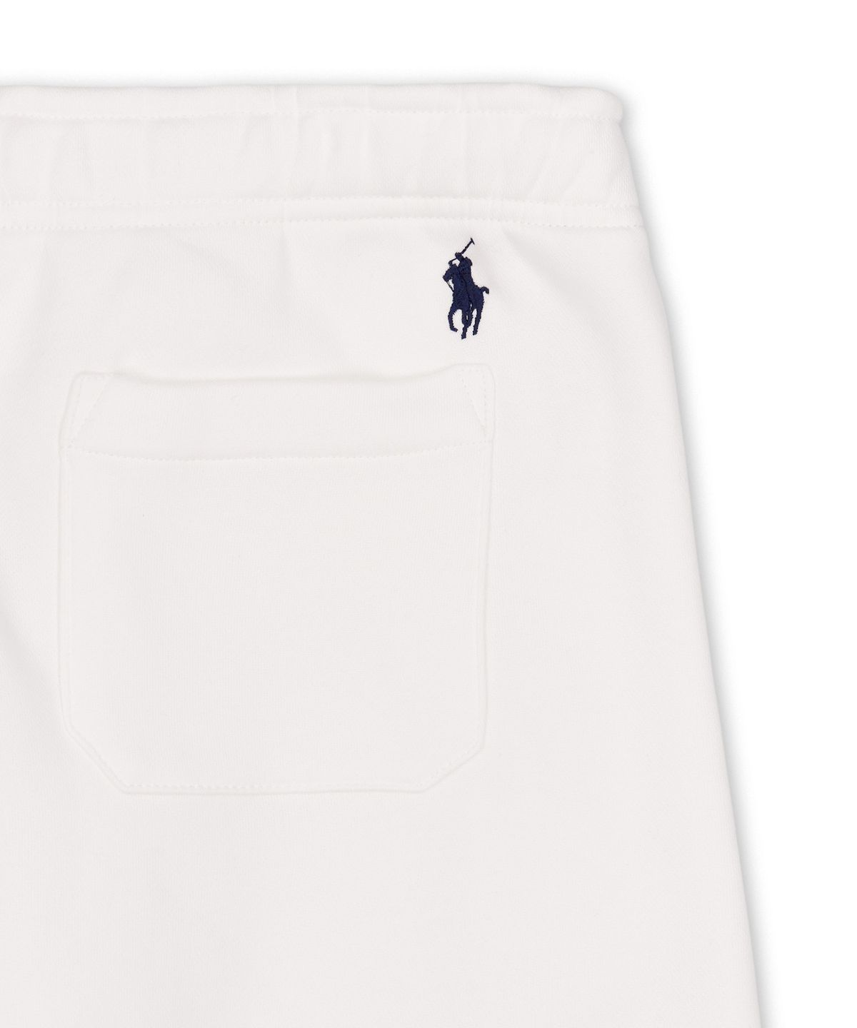 폴로 랄프 로렌(POLO RALPH LAUREN) 플래그 플리스 스웨트팬츠-화이트