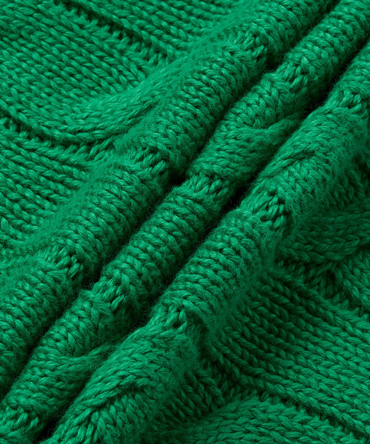 폴로 랄프 로렌(POLO RALPH LAUREN) 아이코닉 케이블 니트 플래그 스웨터-그린