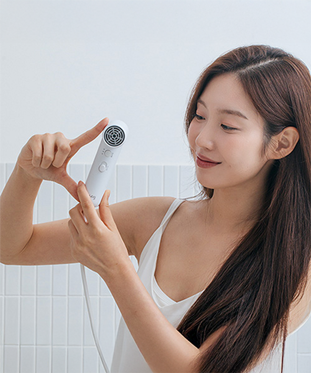 아이랩(ILAB) 작지만 강한 한뼘 드라이기 / 전세계 프리볼트, 20억 플라즈마 큐티클 보호, 해외여행 필수템 /