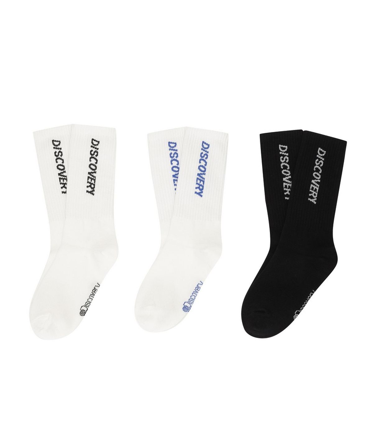 디스커버리 키즈(DISCOVERY KIDS) 키즈 하이삭스 번들양말 (White)
