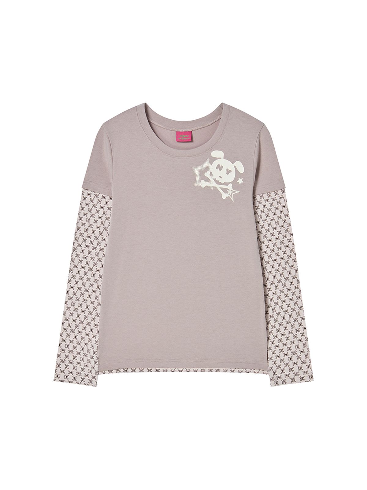 엔와이엑스엑스(NYXX) SKULL L/S DUSTY PINK