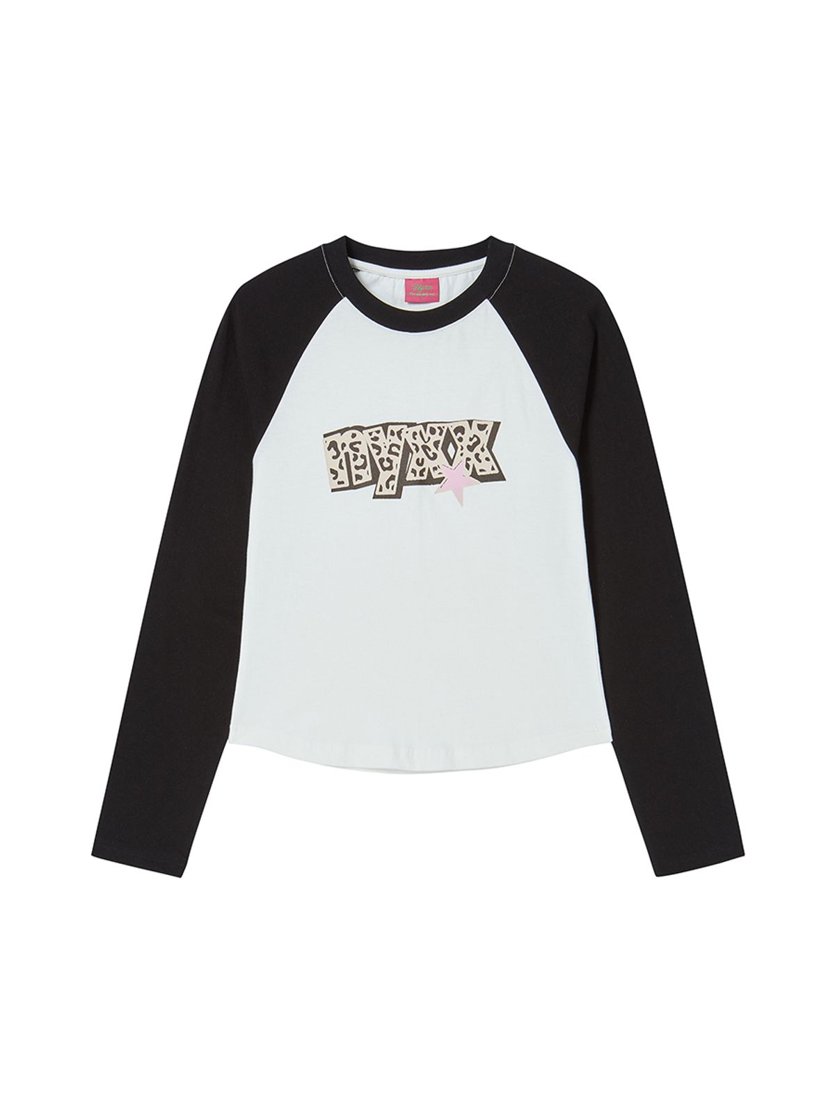 엔와이엑스엑스(NYXX) STAR RAGLAN L/S BLACK
