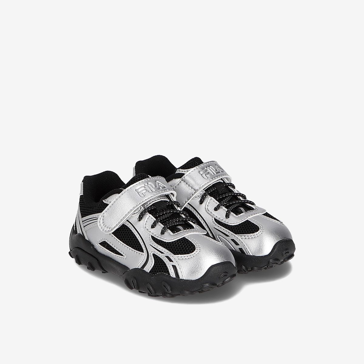 휠라 키즈(FILA KIDS) 리틀에샤페 블랙실버