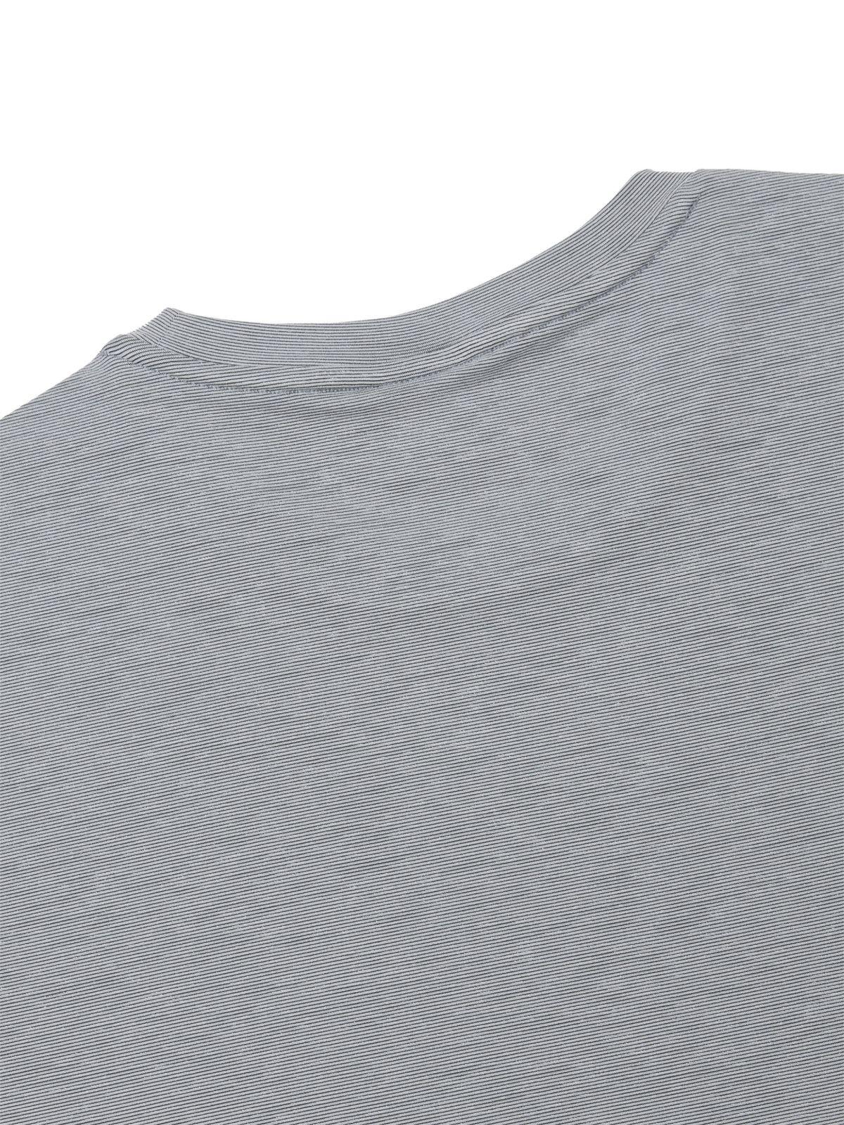 아이더(EIDER) POP 트위스팅 남성 반팔 라운드 티셔츠_Light Grey