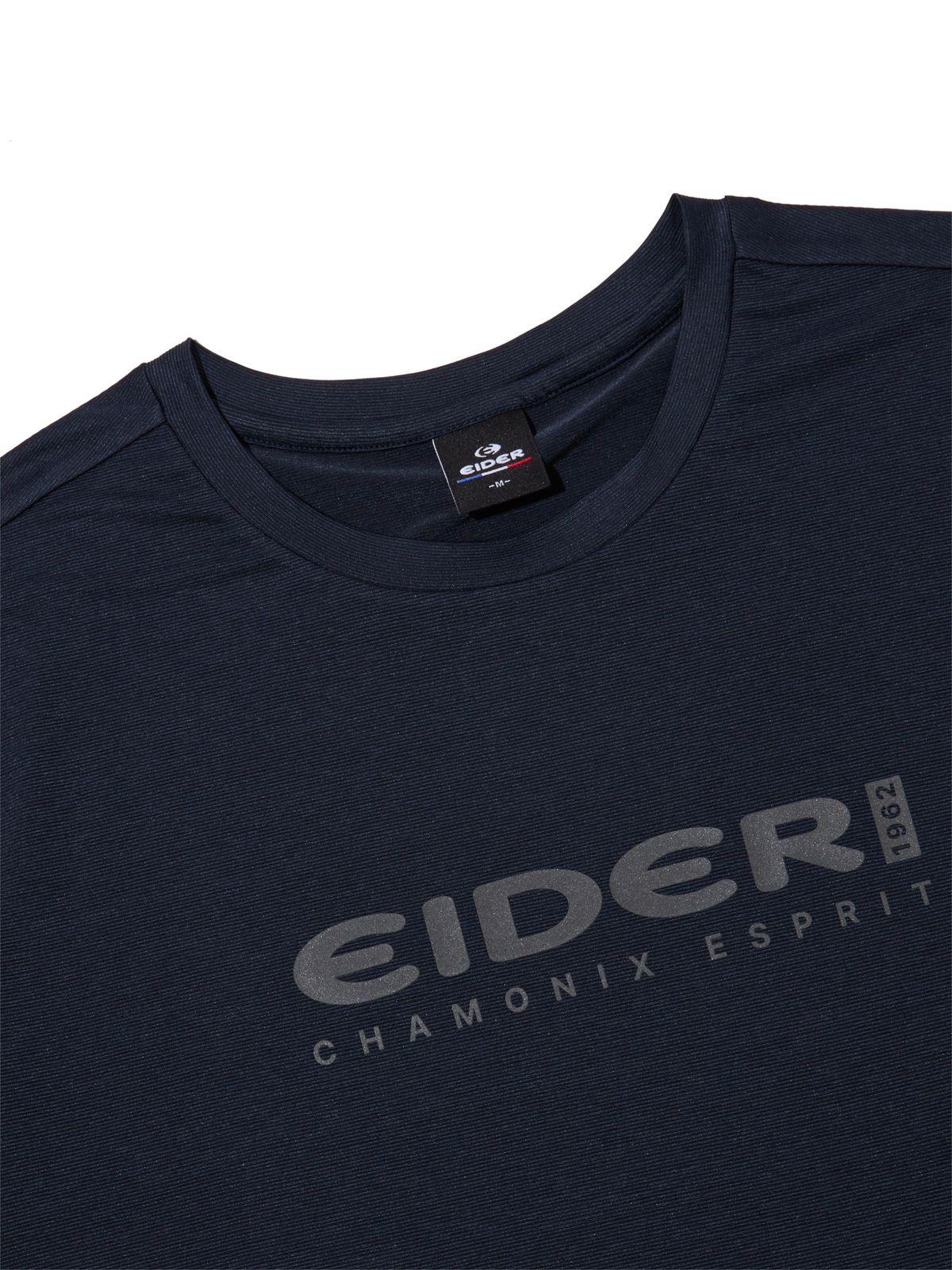 아이더(EIDER) POP 트위스팅 남성 반팔 라운드 티셔츠_Dark Navy