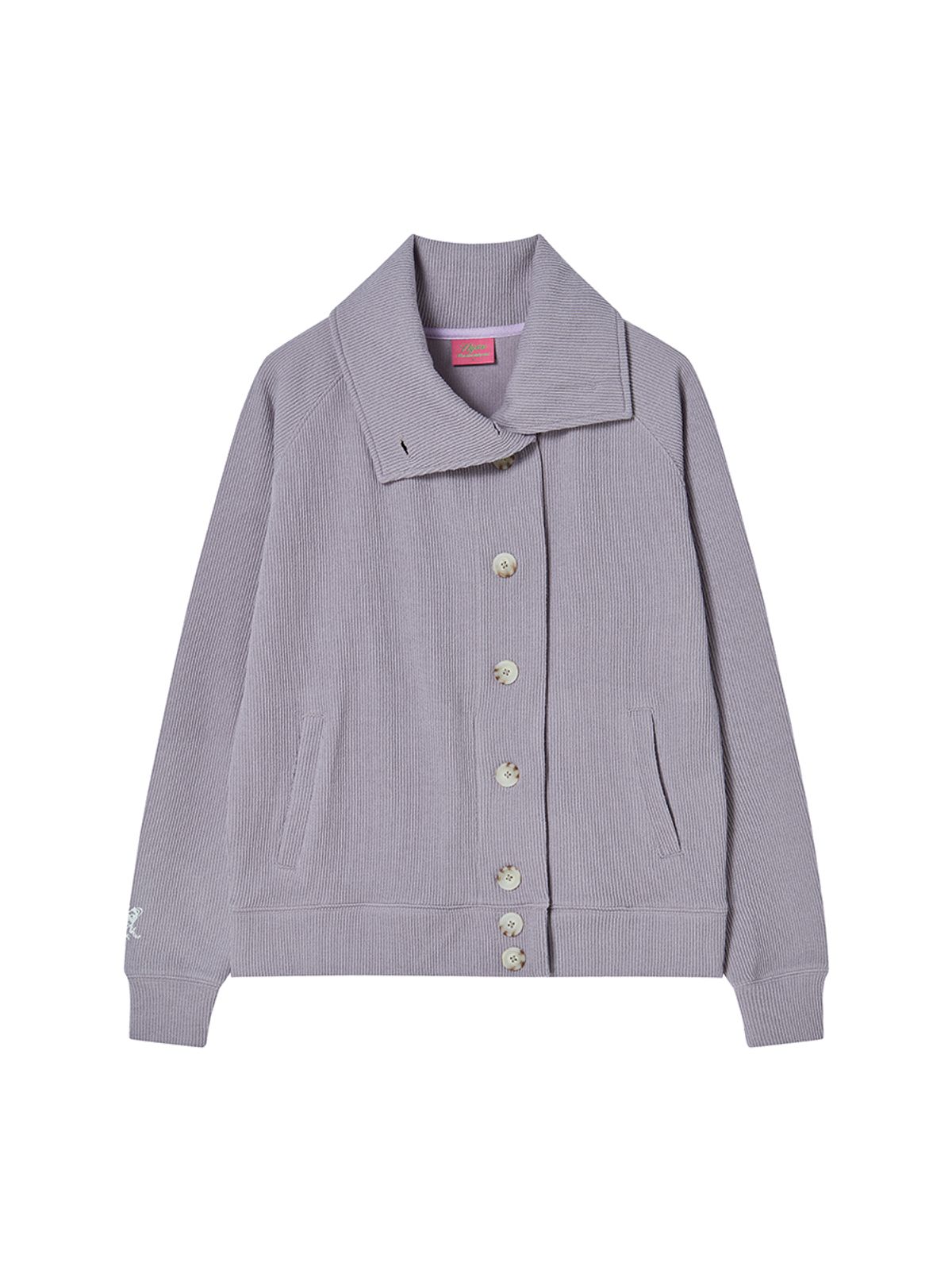 엔와이엑스엑스(NYXX) BUTTON UP CARDIGAN PURPLE