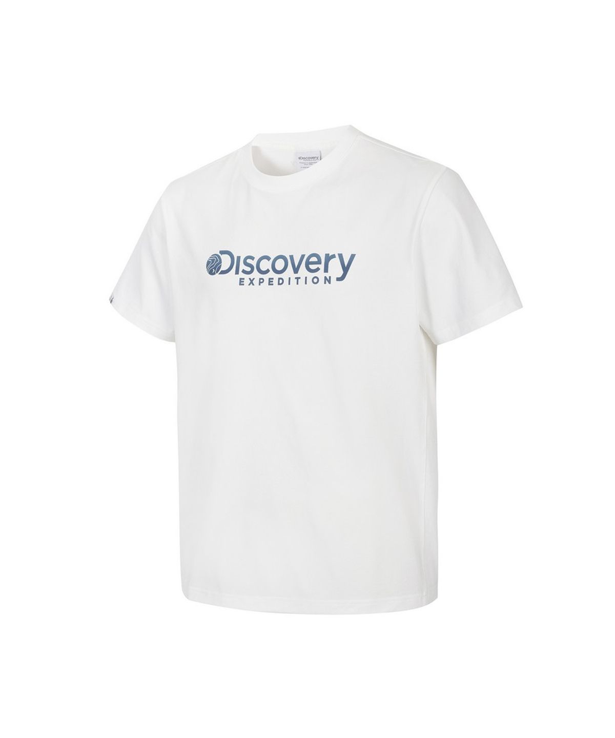 디스커버리 익스페디션(DISCOVERY EXPEDITION) 남성 모레인 빅로고 반팔티셔츠 (WHITE)