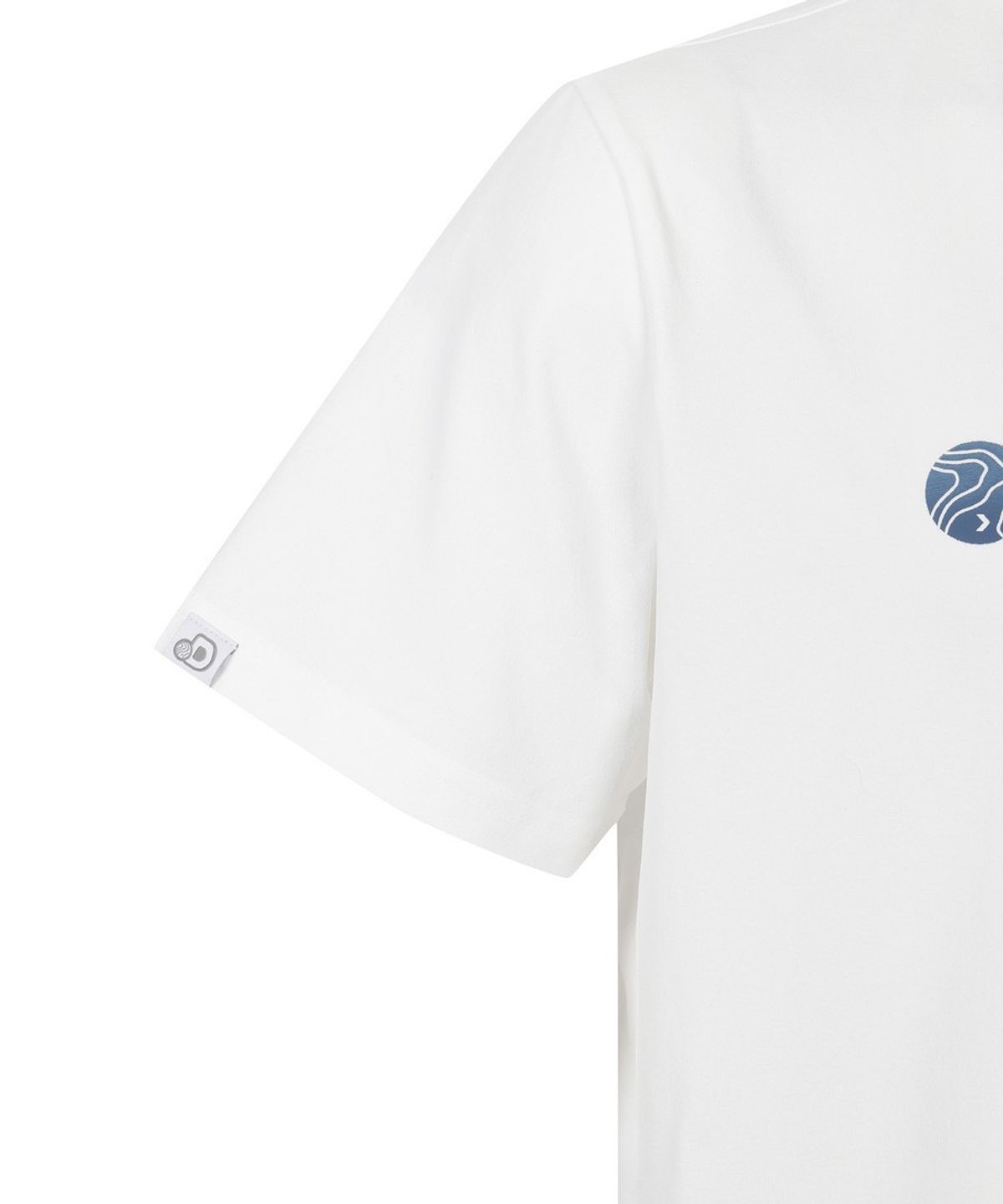 디스커버리 익스페디션(DISCOVERY EXPEDITION) 남성 모레인 빅로고 반팔티셔츠 (WHITE)