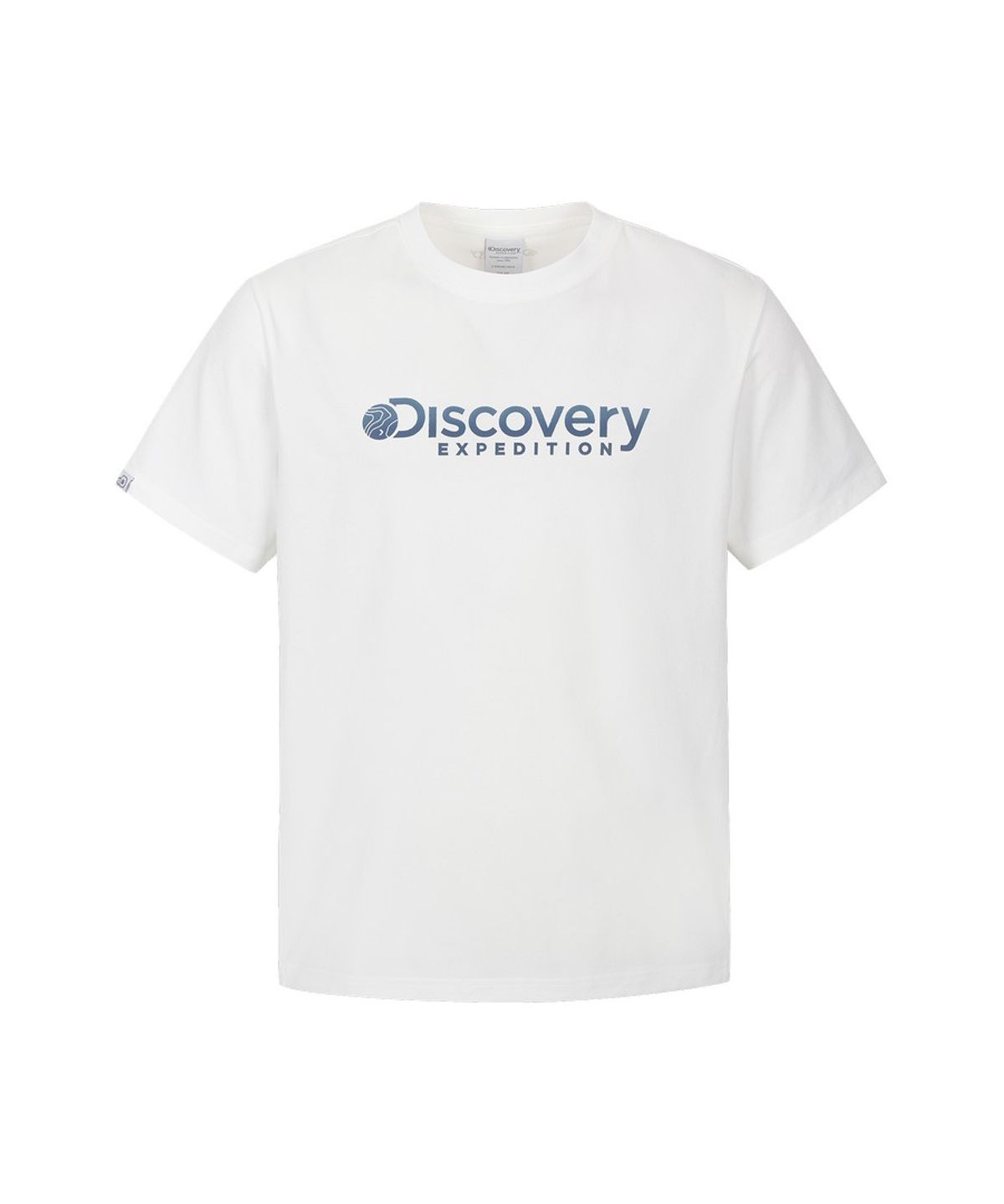 디스커버리 익스페디션(DISCOVERY EXPEDITION) 남성 모레인 빅로고 반팔티셔츠 (WHITE)