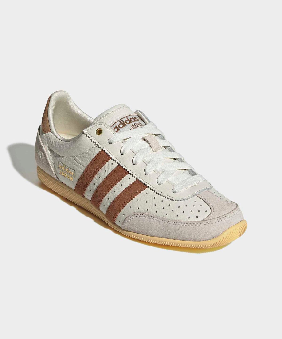 아디다스(ADIDAS) 재팬 - 화이트:브라운 / IH1600