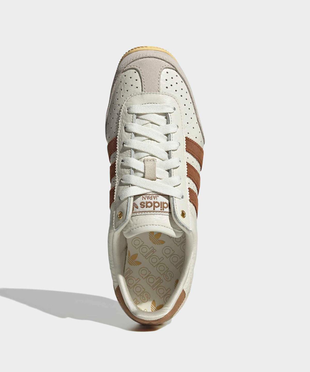 아디다스(ADIDAS) 재팬 - 화이트:브라운 / IH1600