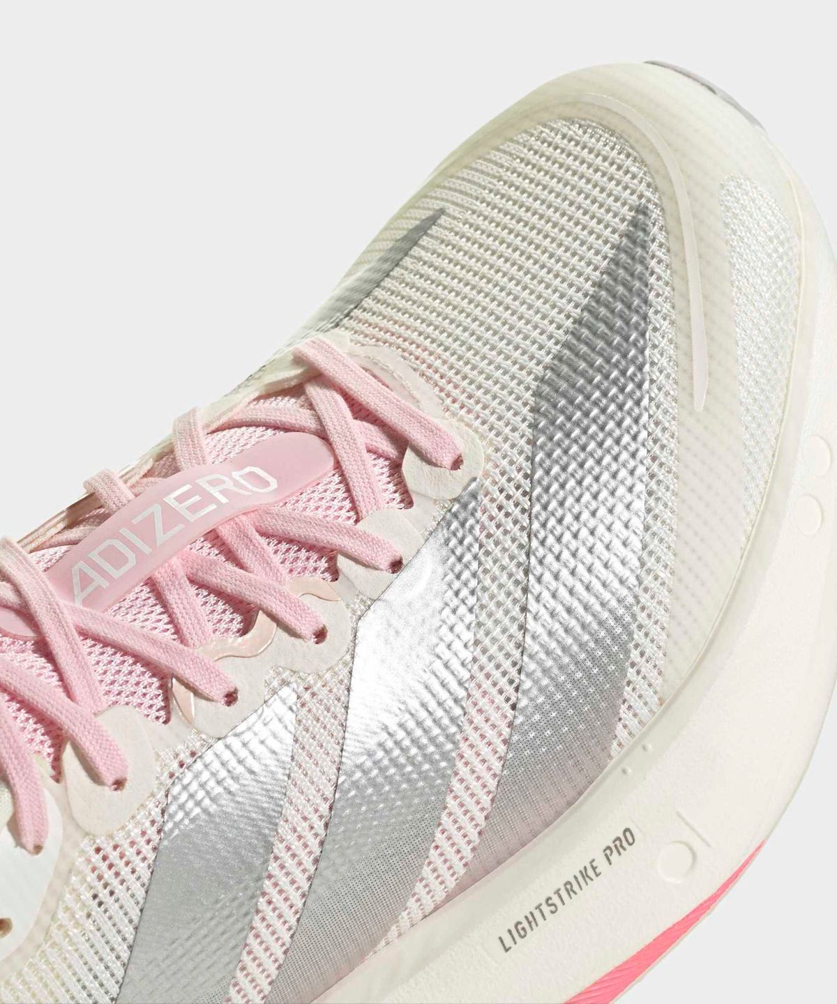아디다스(ADIDAS) 아디제로 보스턴 13 W - 화이트:실버:핑크 / JQ9667