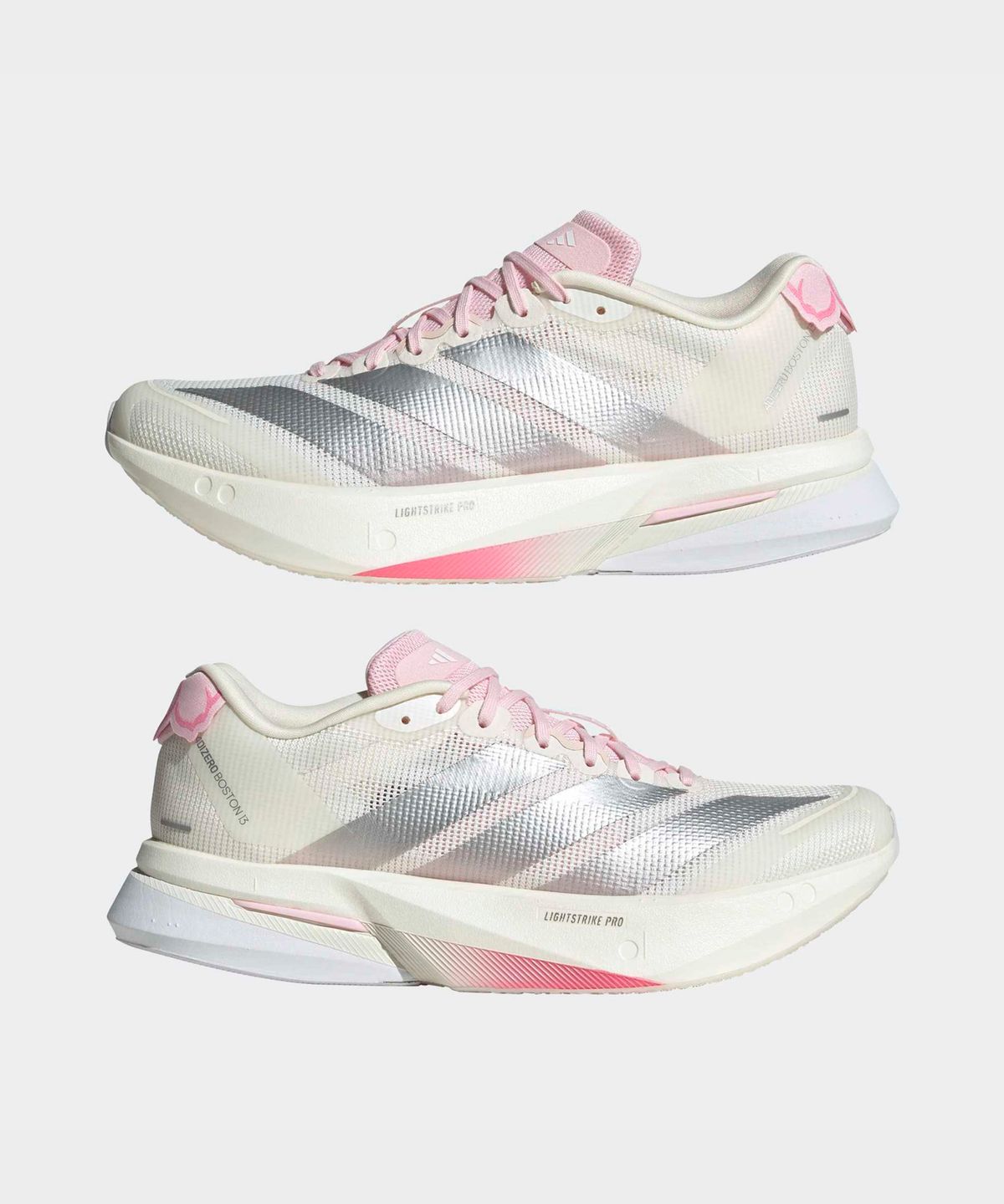 아디다스(ADIDAS) 아디제로 보스턴 13 W - 화이트:실버:핑크 / JQ9667