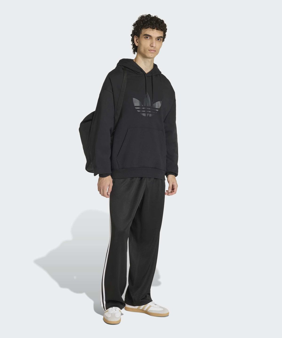 아디다스(ADIDAS) 루스 트랙 팬츠 - 블랙:화이트 / KC8534