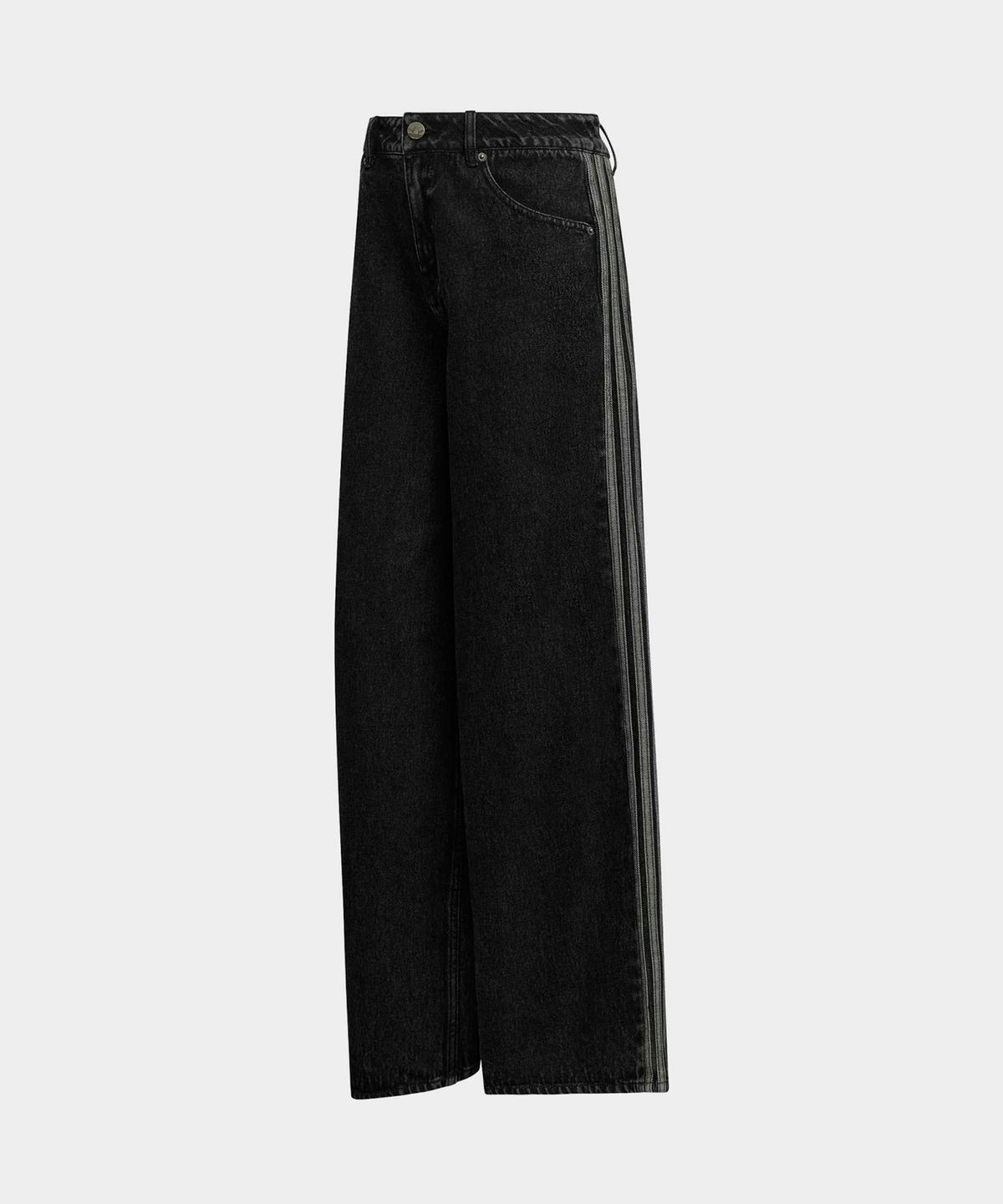 아디다스(ADIDAS) 파이어버드 아딜레늄 트랙 팬츠 데님 - 블랙 / KD2905