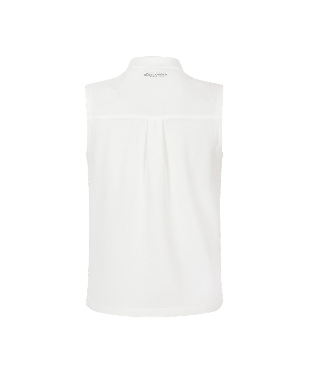 디스커버리 익스페디션(DISCOVERY EXPEDITION) 여성 슬리브리스 카라티 (WHITE)