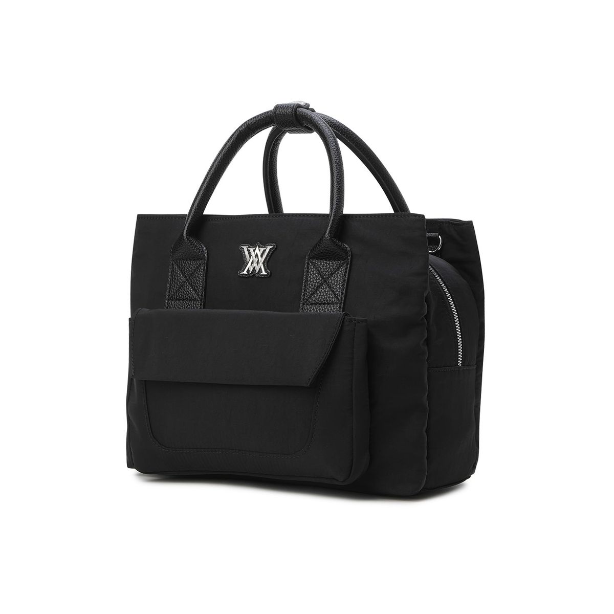 어뉴골프(ANEW GOLF) WOMEN OUT POCKET TOTE BAG_BK