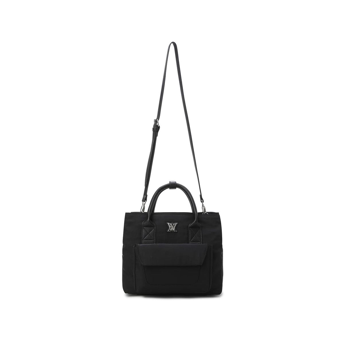 어뉴골프(ANEW GOLF) WOMEN OUT POCKET TOTE BAG_BK