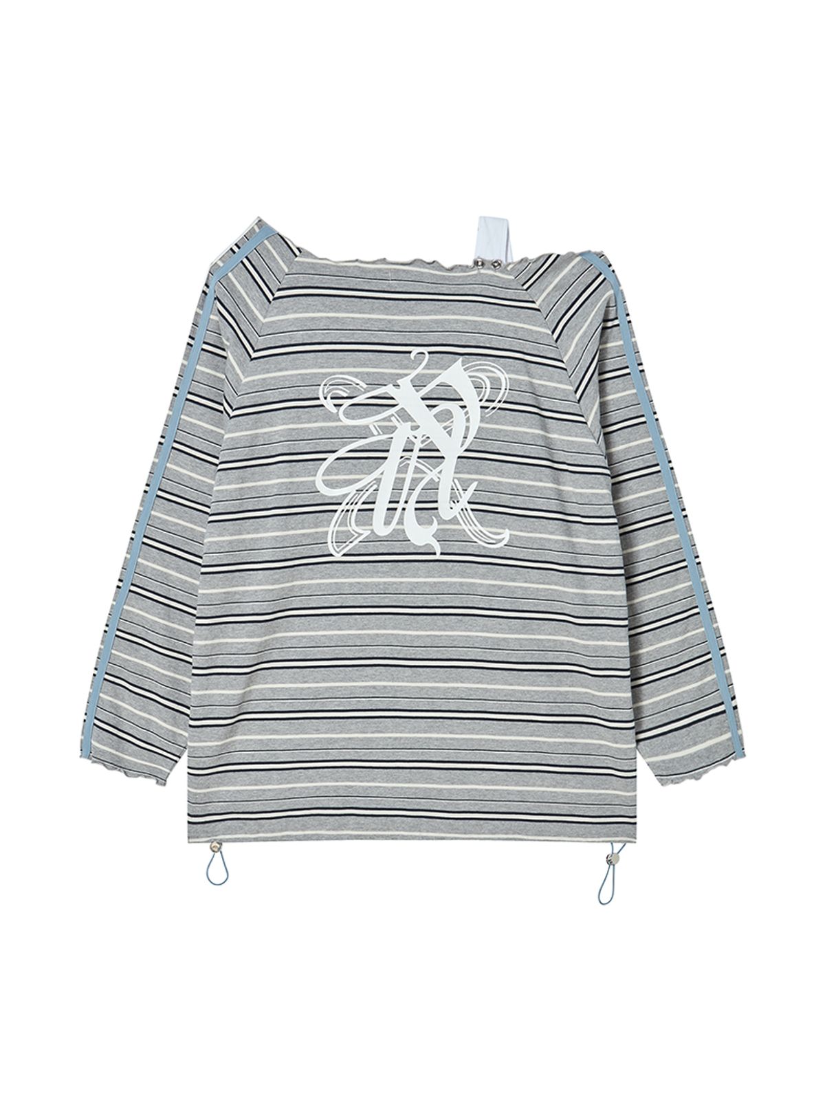 엔와이엑스엑스(NYXX) STRING OFF SHOULDER L/S GREY