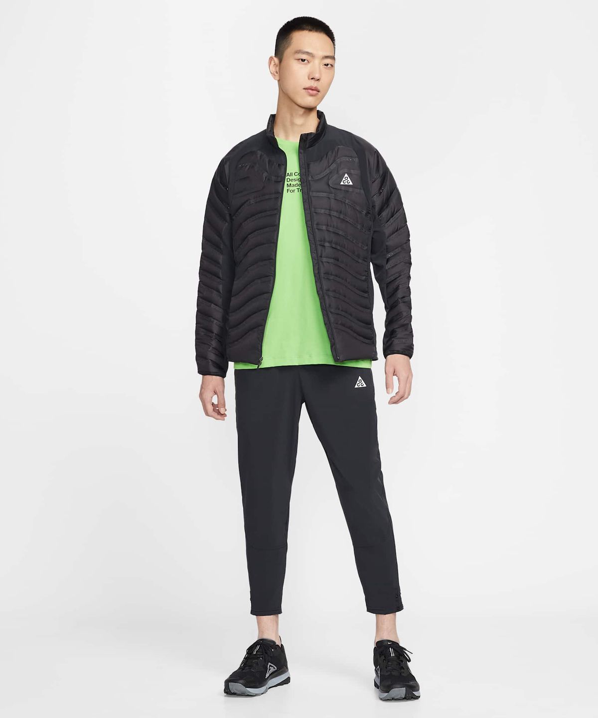 나이키(NIKE) ACG 라바 로프트 써마 핏 재킷 M - 블랙:서밋 화이트/ IO9133-010
