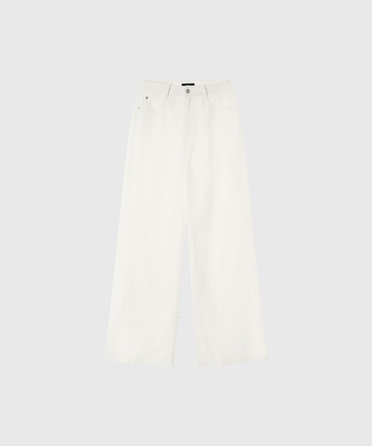 룩캐스트(LOOKAST) 리네아 스트레이트 데님 팬츠_화이트 / LINEA STRAIGHT DENIM PANTS_WHITE