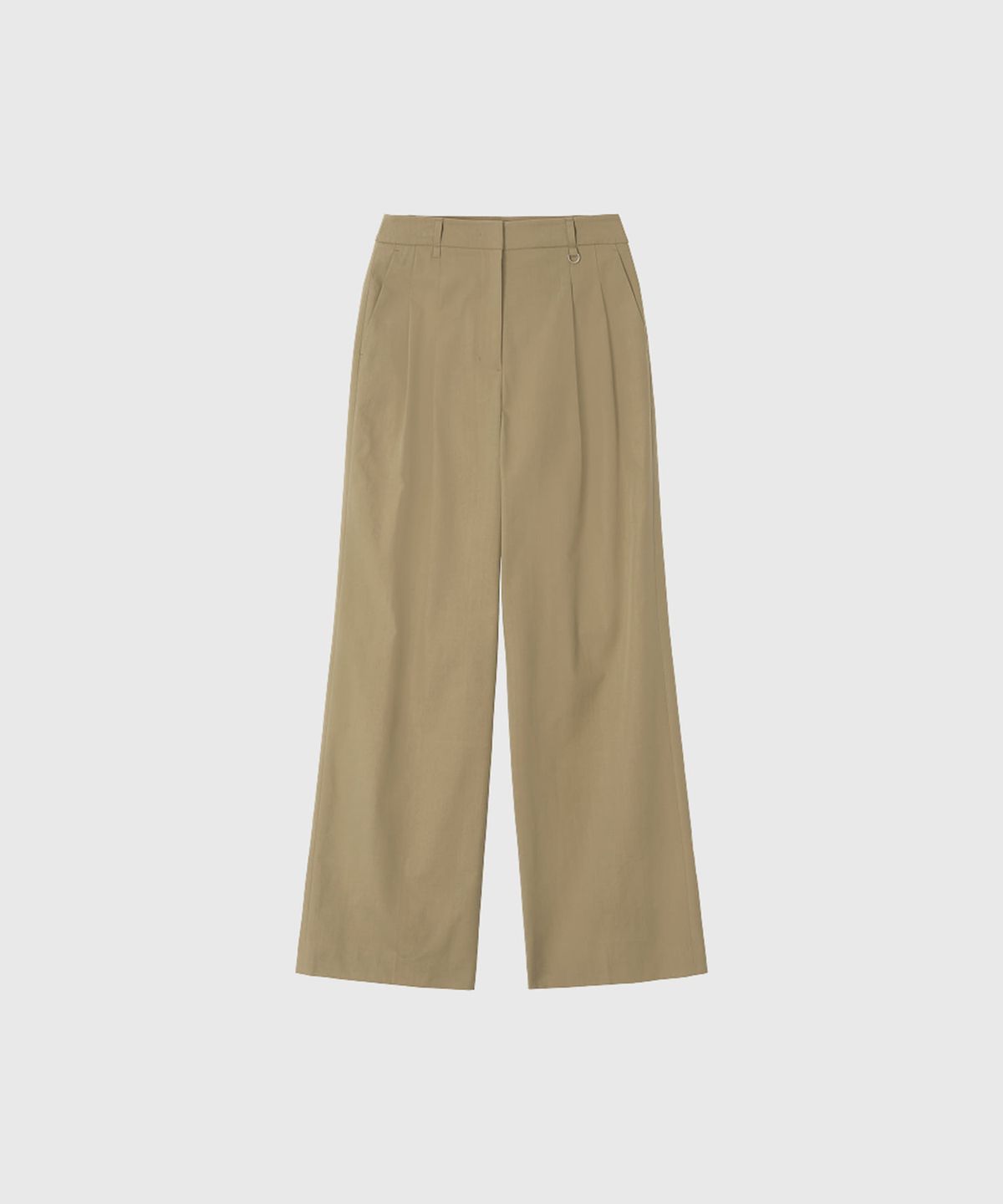 룩캐스트(LOOKAST) 페이스 클래식 투 턱 슬랙스_베이지 / FAITH CLASSIC TWO TUCK SLACKS_BEIGE