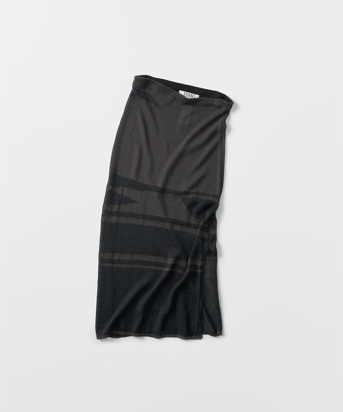 베르소(VERSO) Valley Intarsia Knit Skirt